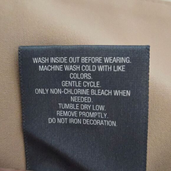 TEK GEAR Women's Woven Golf Skort 2XL Linden Wood Tan Activewear Relaxed Fit NOS - Picture 10 of 10